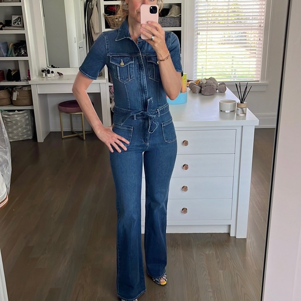 Frame denim jumpsuit